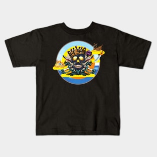 pirate skull Kids T-Shirt